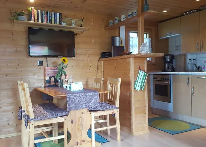 Woodhouse Spreewiesen Ferienhaus Burig